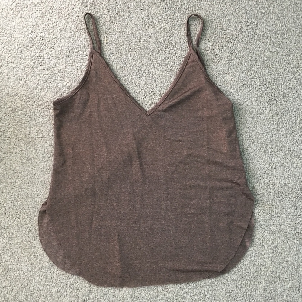 Shimmery tank top